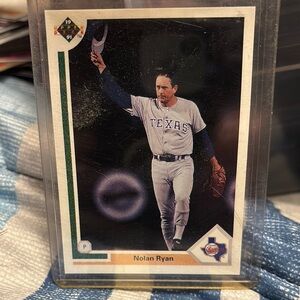 Upper Deck 1991 Nolan Ryan Texas Rangers Card